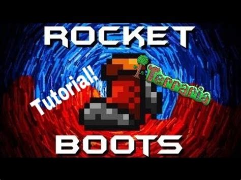 build rocket boots terraria.